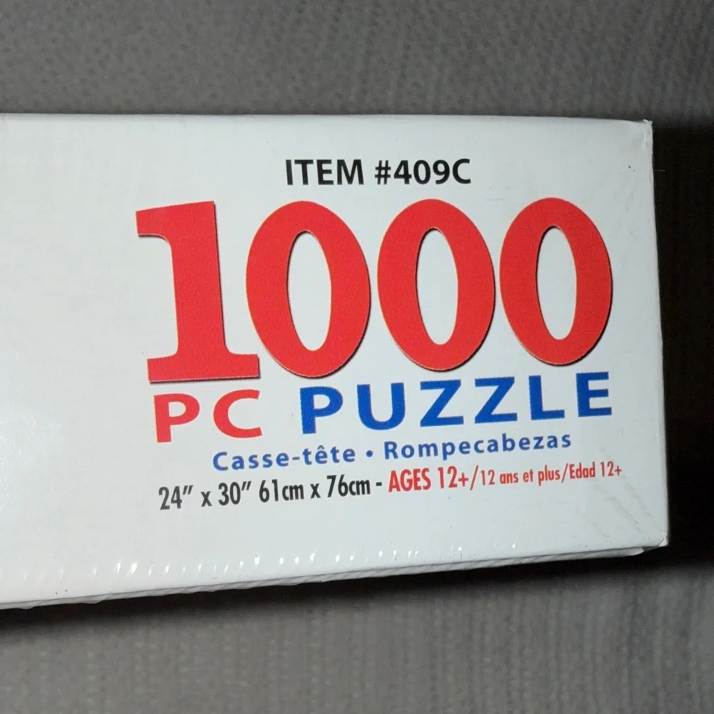 White Mountain‎ Rock 'n Roll Collage Puzzle NEW